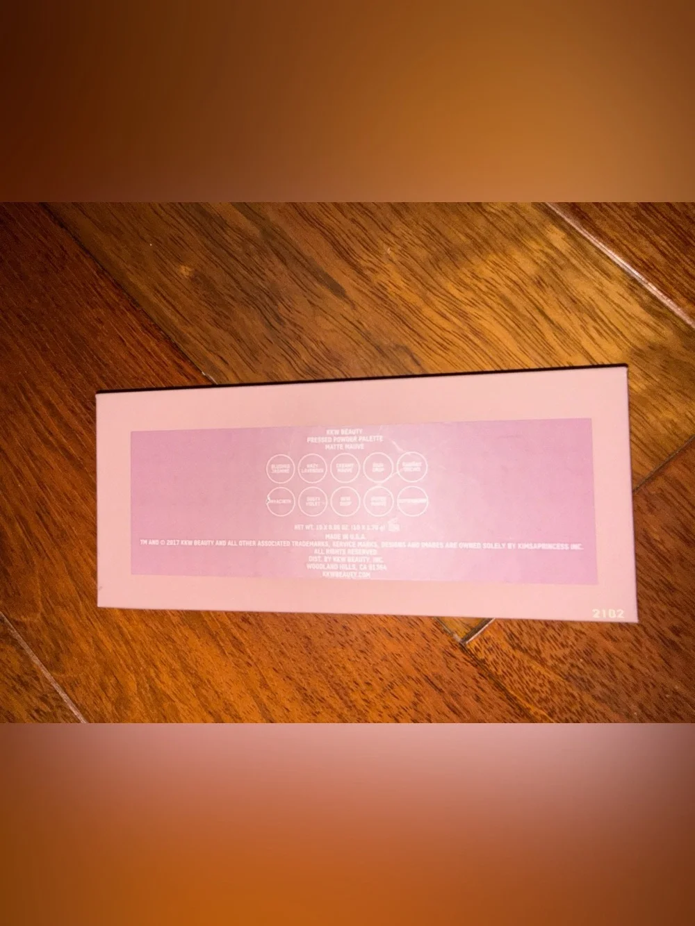New KKW Matte Mauve Eyeshadow Palette